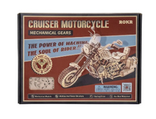 Load image into Gallery viewer, Robotime 3D DIY Wooden Puzzle Cruiser Motorcycle LK504