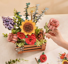 Load image into Gallery viewer, Robotime Rowood DIY 3D Puzzle Wooden Bloom Box TW02H