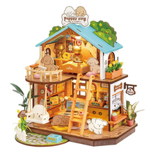 Load image into Gallery viewer, Robotime Rolife Puppy's Cozy Villa DIY Miniature House DG169