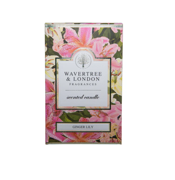 Wavertree & London Candle Gingerlily 60 hours 330g