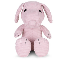 Load image into Gallery viewer, Peanuts Snoopy (ECO) Corduroy Pink 19 cm
