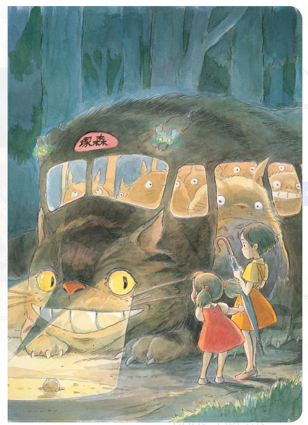 Studio Ghibli My Neighbor Totoro Journal (Let’s Ride the Cat Bus)