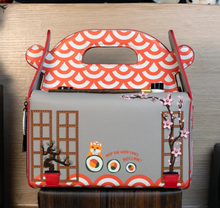 Load image into Gallery viewer, Vendula Sushi - Grey Edition Takeaway Box Bag