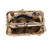 Load image into Gallery viewer, Vendula Sushi - Grey Edition Clipper Coin Purse