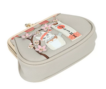 Load image into Gallery viewer, Vendula Sushi - Grey Edition Clipper Coin Purse