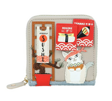 Load image into Gallery viewer, Vendula Sushi - Grey Edition Square Wallet