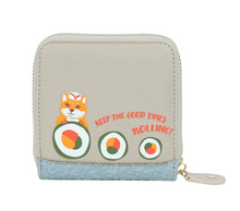 Load image into Gallery viewer, Vendula Sushi - Grey Edition Square Wallet