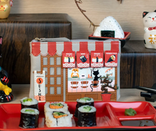 Load image into Gallery viewer, Vendula Sushi - Grey Edition Zipper Coin Purse