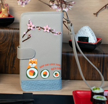 Load image into Gallery viewer, Vendula Sushi - Grey Edition Universal Flip Phone Case