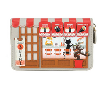 Load image into Gallery viewer, Vendula Sushi - Grey Edition Medium Ziparound Wallet