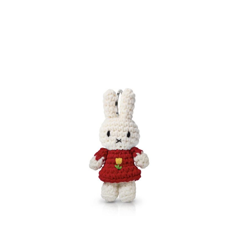 Miffy Handmade Key Hanger Red Tulip 11cm