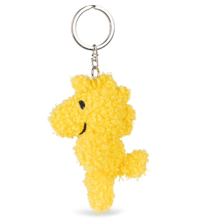 Woodstock ECO Tiny Teddy Yellow Keychain 7 cm
