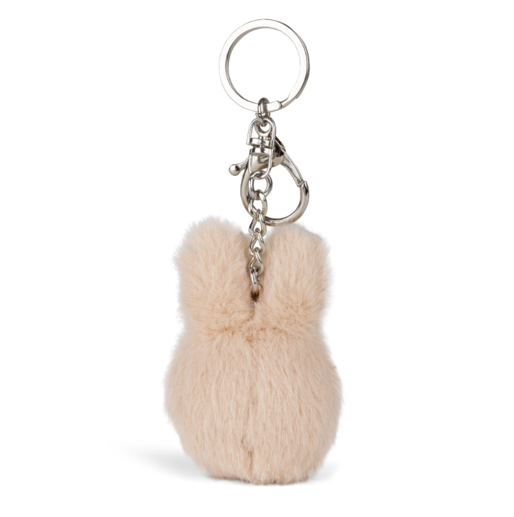 Miffy & Friends Miffy ECO Fuzzy Keychain Beige 8cm-New Version