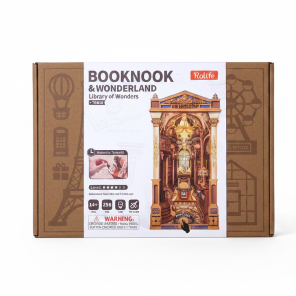 Robotime Rolife Library of Wonders DIY Book Nook TGB16