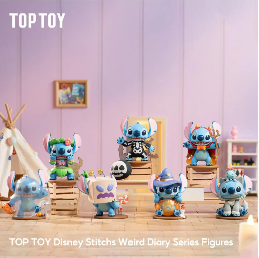 Toptoy Blind Box - Disney Stitch Weird Diary Series Figures