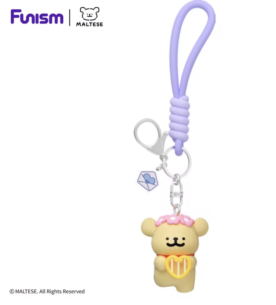 Funism Maltese Keychain Cupid - Retriever