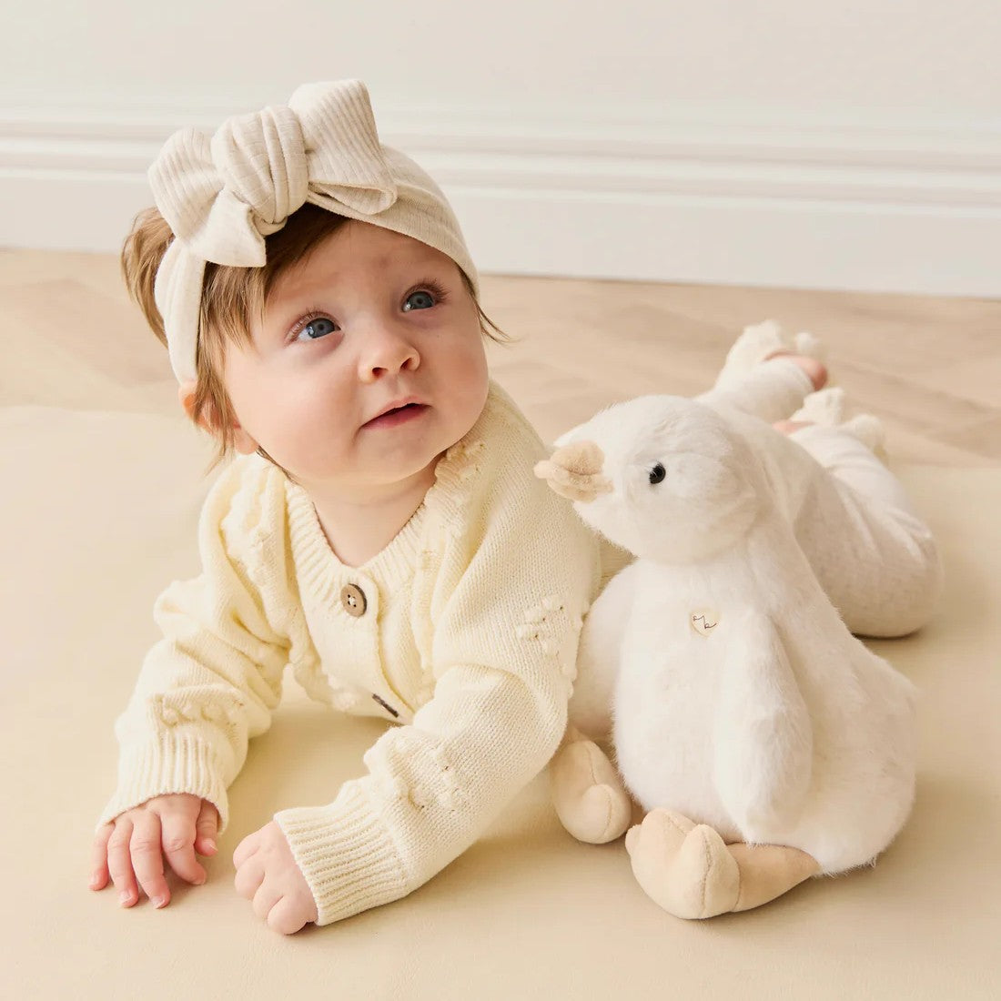 Snuggle Bunnies Rose The Duck 23cm