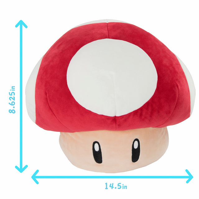 Super Mario Mega Mocchi Mocchi Super Mushroom (Large) 15"