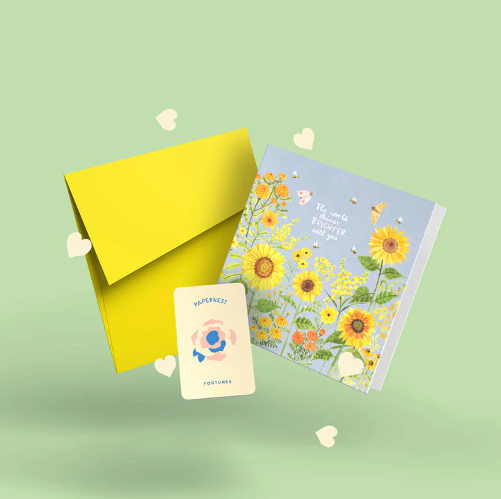 Papernest The World Shines Brighter With You Card