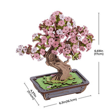 Load image into Gallery viewer, Robotime Rolife Sakura Bonsai DIY Wooden 3D Puzzle TG415