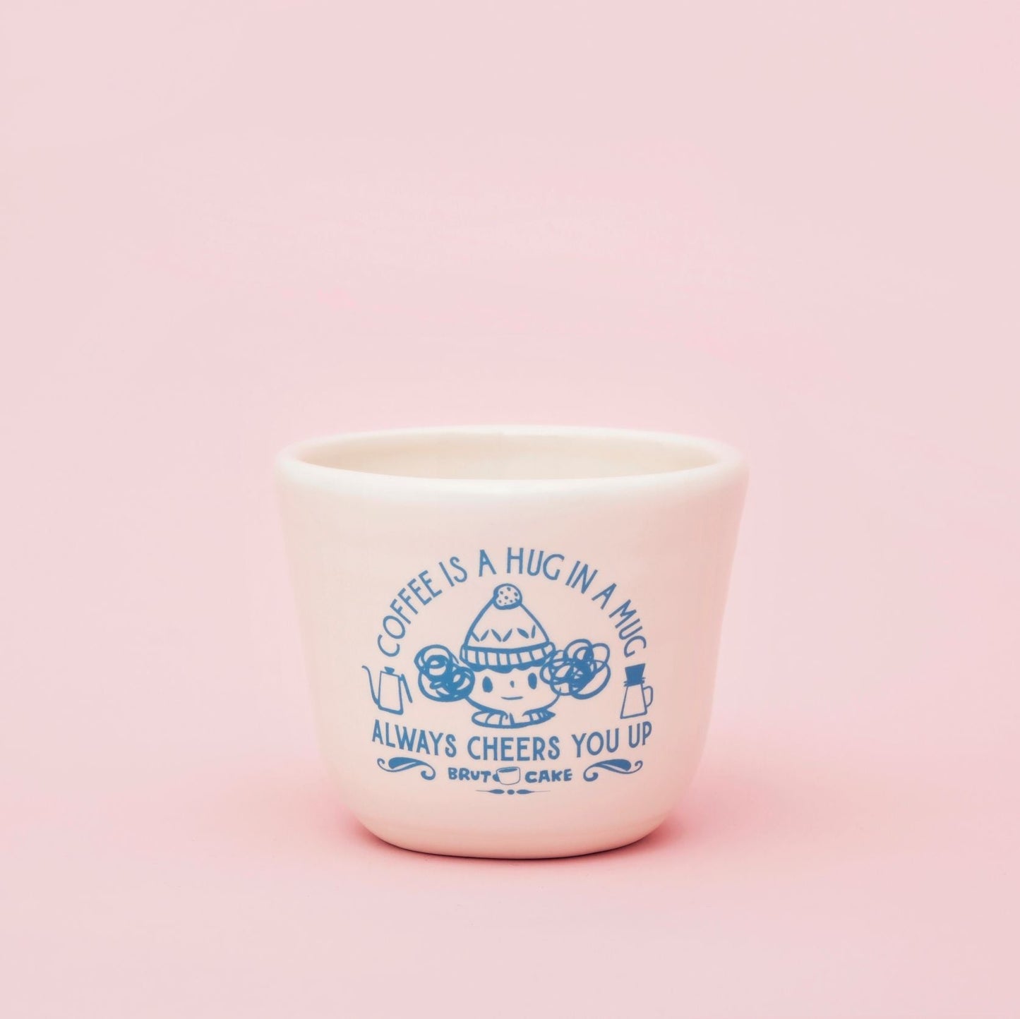 Brut Cake 100 Smiling Mugs Uplift Series Jessie 9.5cm
