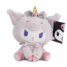 Load image into Gallery viewer, Hello Kitty and Friends - Kuromi Small Unicorn Plush 20cm