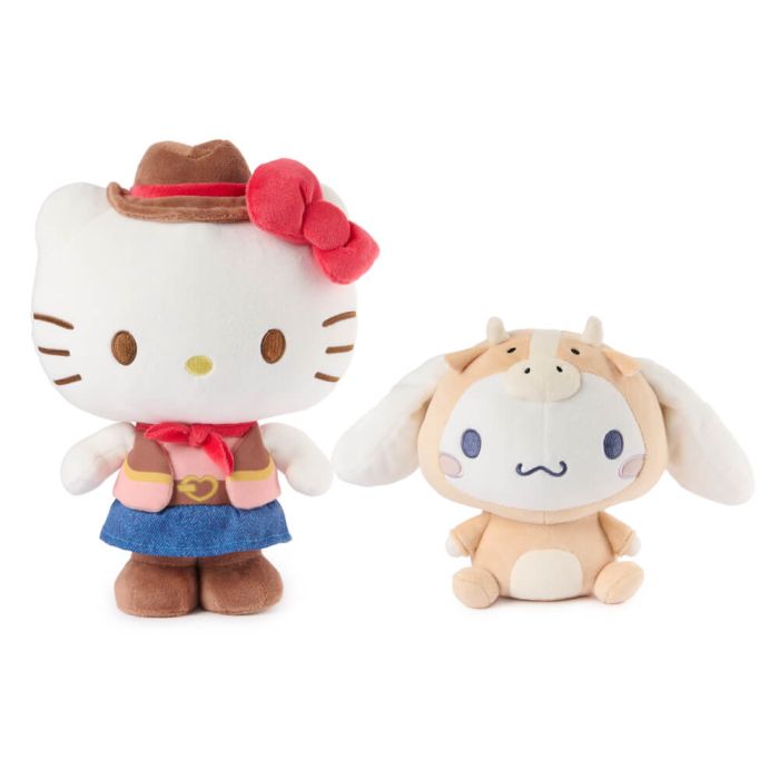 Hello Kitty and Friends Cinnamoroll Rodeo Bull Small Plush 24cm