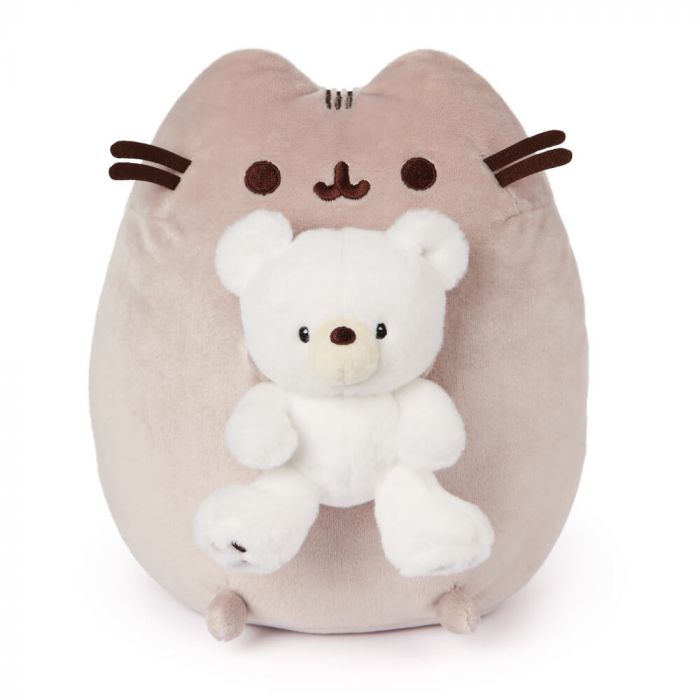 Pusheen Holding Gund Kai Bear 24cm