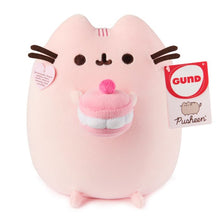 Load image into Gallery viewer, Pusheen Squisheen Snackable Plush Cherry Macaron 24cm