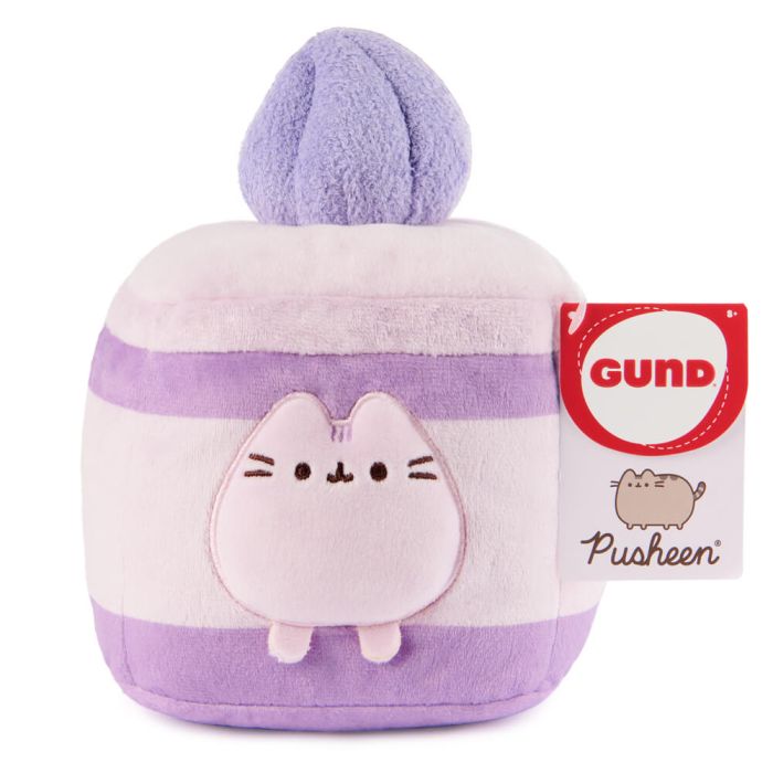 Pusheen Squisheen Lavender Cake