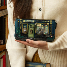 Load image into Gallery viewer, Vendula Between the Covers Bookbinders Large Ziparound Wallet