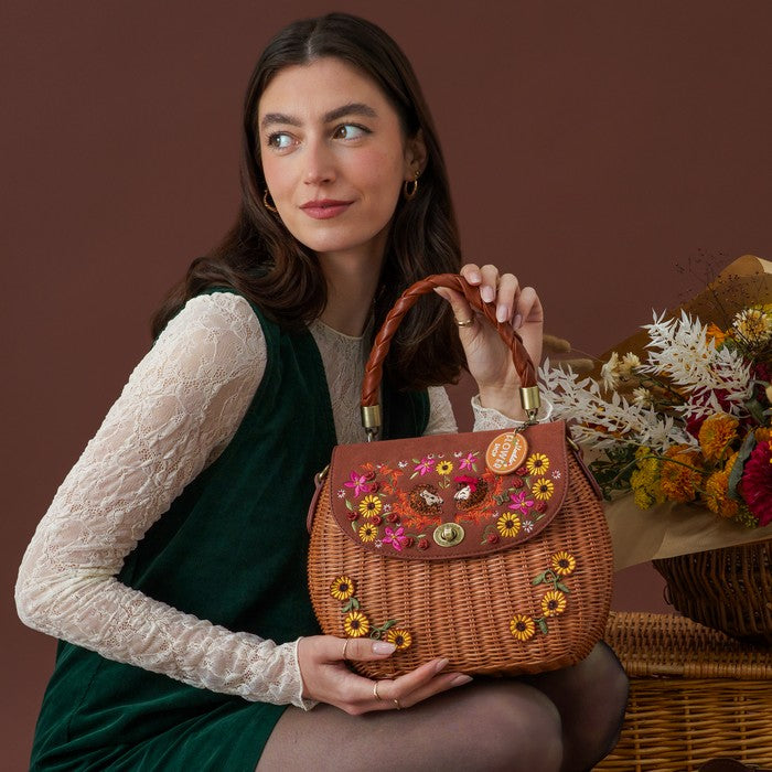 Vendula Flower Shop Amber Edition Basket Bag