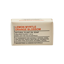 Load image into Gallery viewer, Wavertree & London Lemon Myrtle Orange Blossom Soap Bar 200g