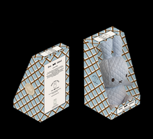 Load image into Gallery viewer, Miffy & Friends Bonbon Miffy Sitting in Giftbox Blue 23cm