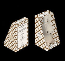 Load image into Gallery viewer, Miffy & Friends Bonbon Miffy Sitting in Giftbox Cream 23cm