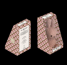 Load image into Gallery viewer, Miffy & Friends Bonbon Miffy Sitting in Giftbox Pink 23cm