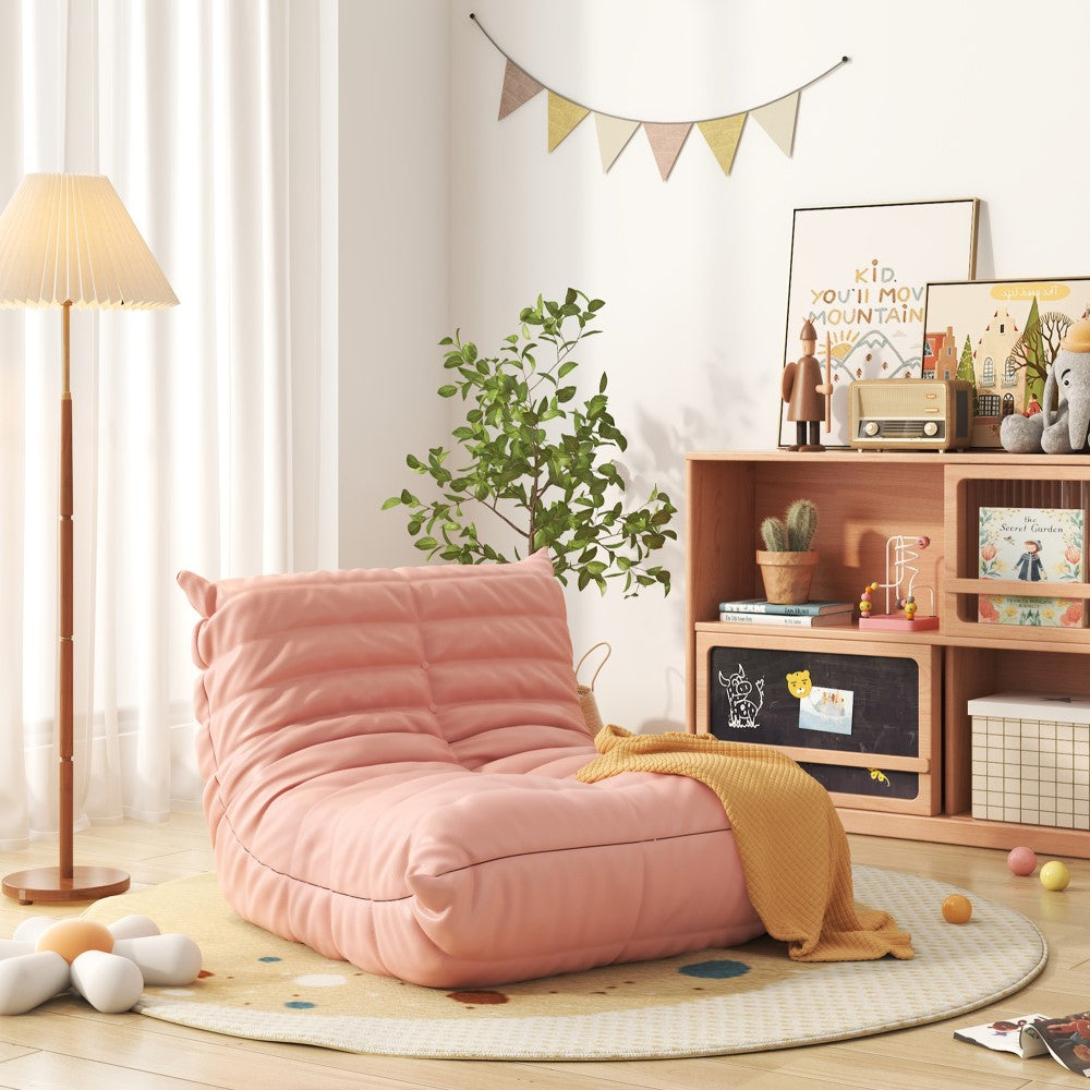 Aesthetik Kids - Caterpillar Sofa - Leatherier - Pink