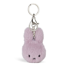 Load image into Gallery viewer, Miffy & Friends Miffy ECO Fuzzy Keychain Lilac 8cm