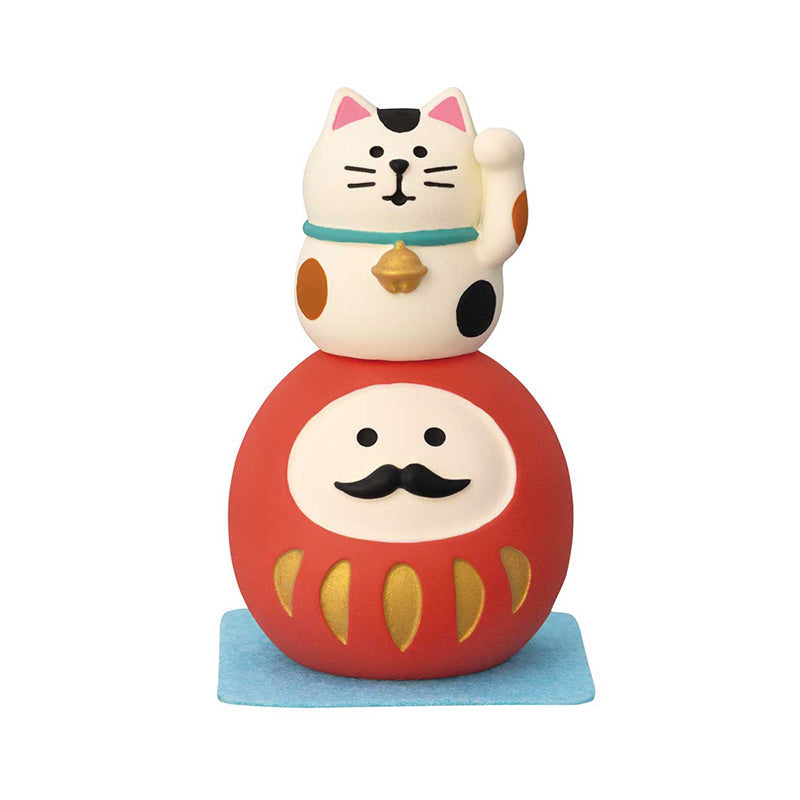 Decole Concombre Figurine - Fuku Mono - Pray for Passing Exam Red Daruma