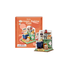 Load image into Gallery viewer, Robotime DIY Mini House Afternoon Baking Time