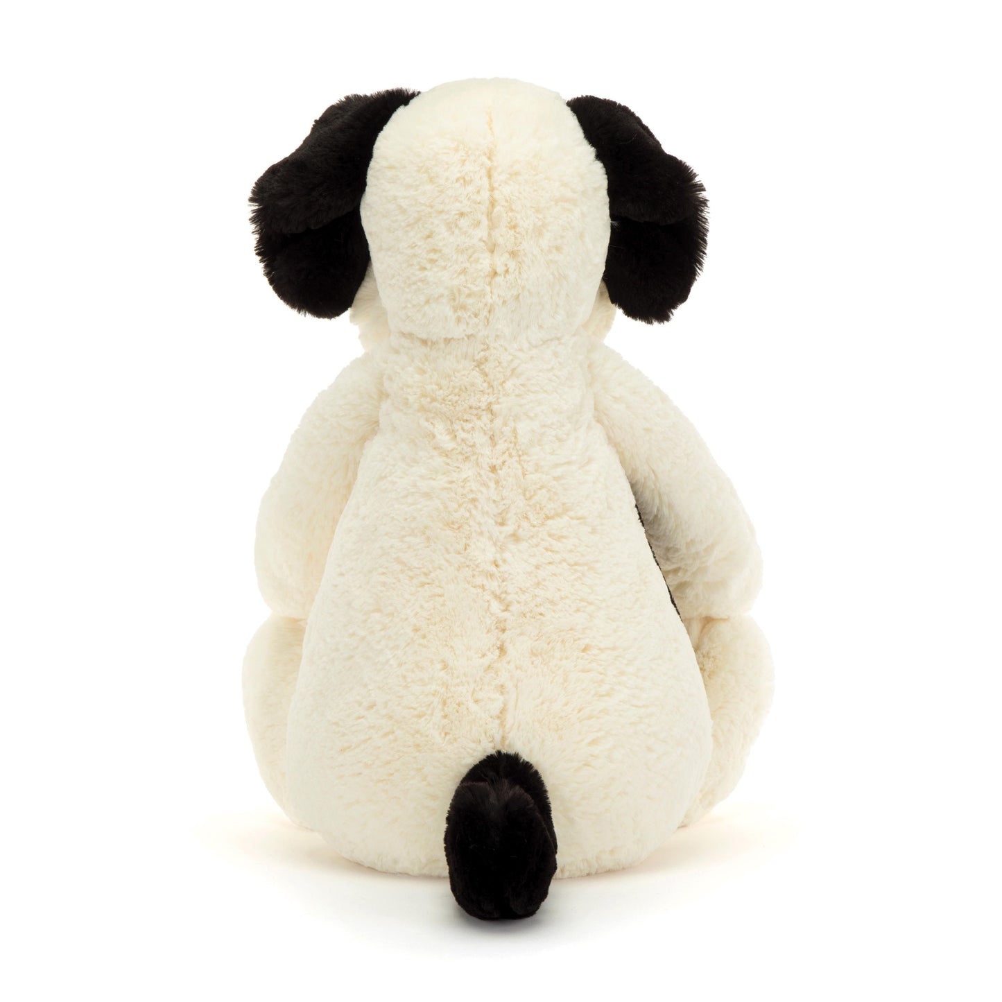 Jellycat Bashful Black & Cream Puppy Really Big 90cm