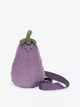 Load image into Gallery viewer, Jellycat Amuseables Aubergine Bum Bag 27cm