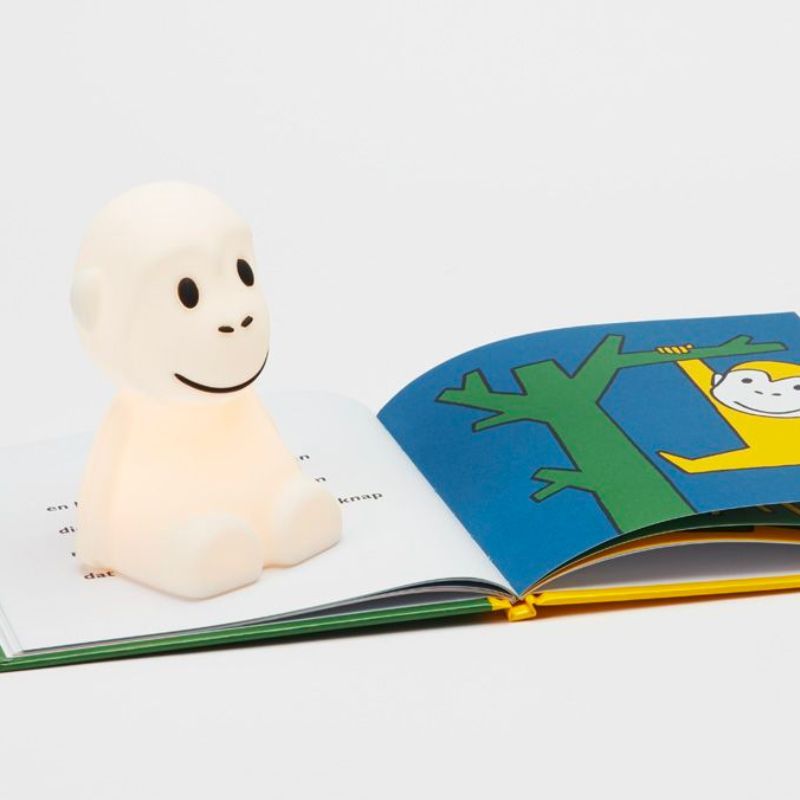 Miffy & Friends Bundle of Night Light Monkey 16.5cm