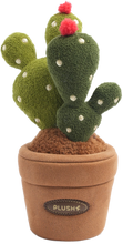 Load image into Gallery viewer, PlushWoods Bunny Ear Cactus Plant Plush With Pot 25cm