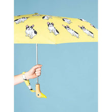 Load image into Gallery viewer, Original Duckhead Duck Umbrella Compact - Coucou Suzette Bouledogue Yellow 5x7x35cm