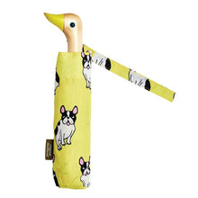 Load image into Gallery viewer, Original Duckhead Duck Umbrella Compact - Coucou Suzette Bouledogue Yellow 5x7x35cm