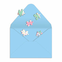 Load image into Gallery viewer, Confetti Birthday Cake Greeting Card Puzzle