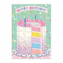 Load image into Gallery viewer, Confetti Birthday Cake Greeting Card Puzzle