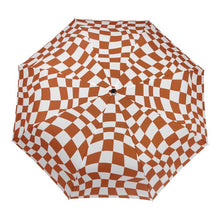 Load image into Gallery viewer, The Original Duckhead Umbrella Compact-Peanut Butter Checks