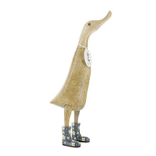 Load image into Gallery viewer, DCUK Natural Welly Ducklet Flowers Natural (1 pcs)